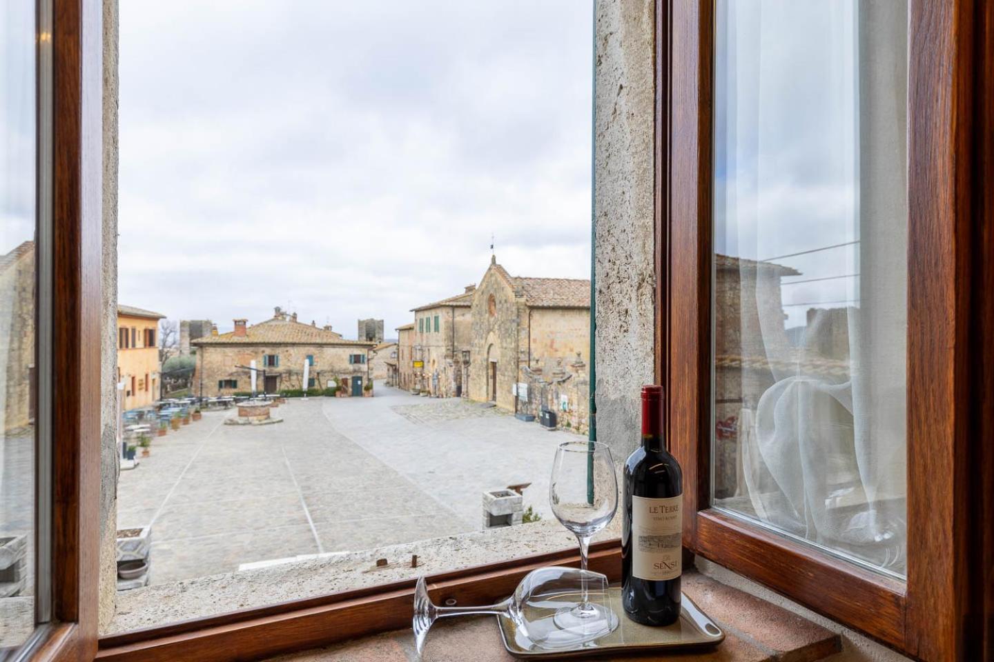 Sognare Nel Castello Hotel Monteriggioni Bagian luar foto